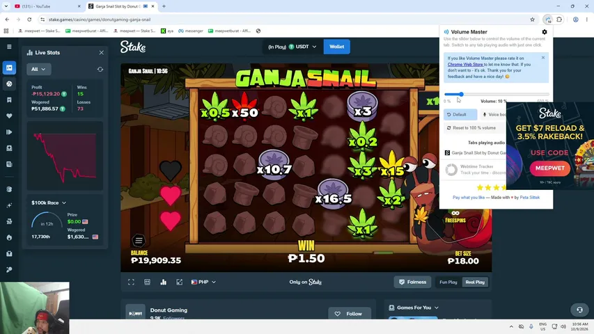 meepwet playing Slots & Casino - Live Casino Stream