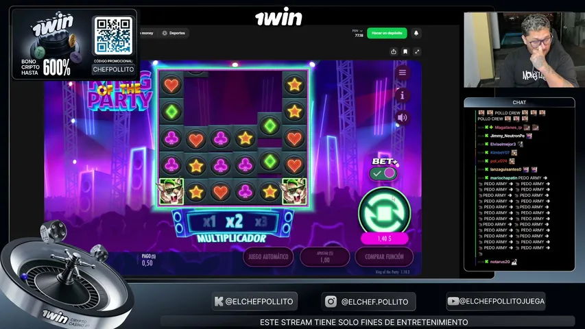 elchefpollito playing Slots & Casino - Live Casino Stream