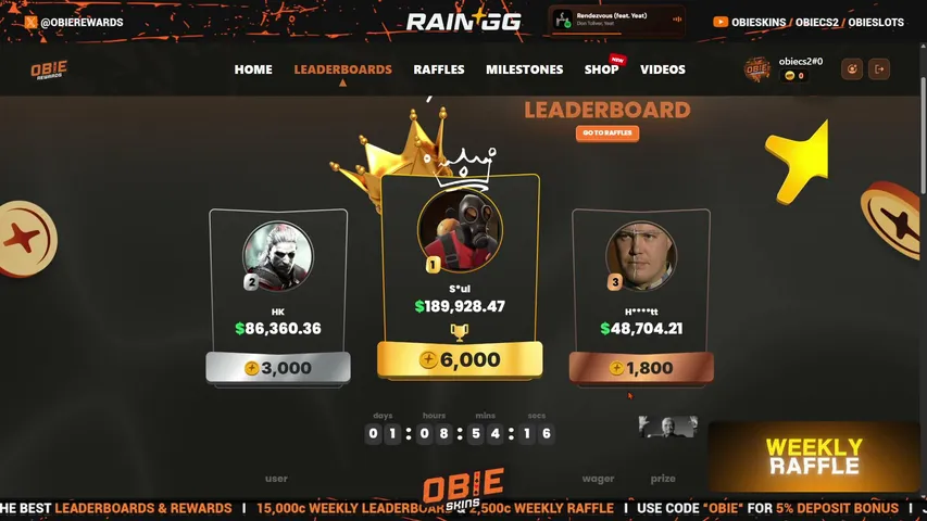 OBIESLOTS playing Slots & Casino - Live Casino Stream
