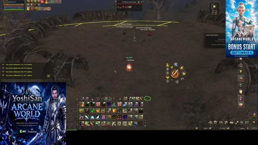 yoshisan13 Lineage 2 stream image
