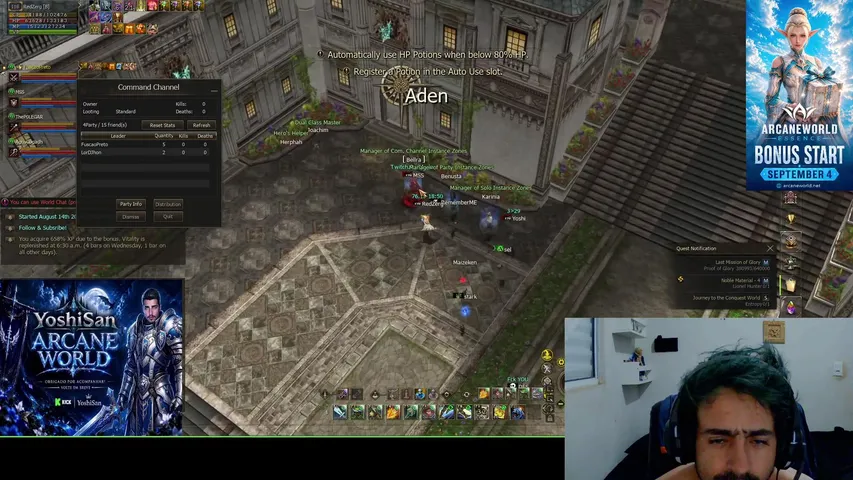 yoshisan13 Lineage 2 stream image