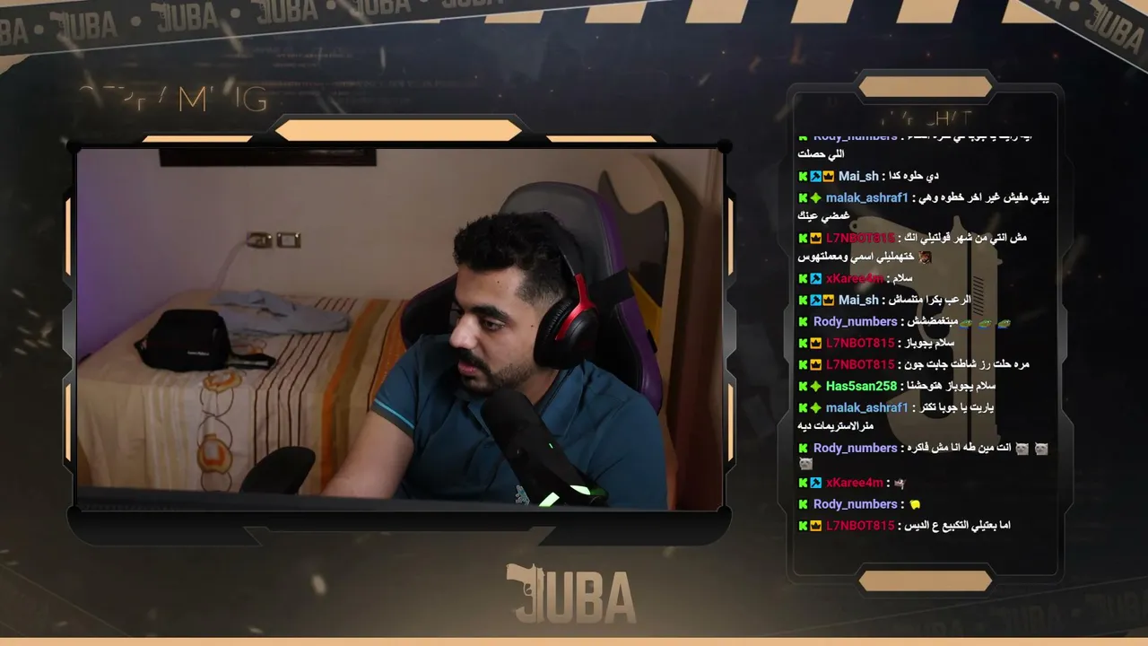 CptJuba live