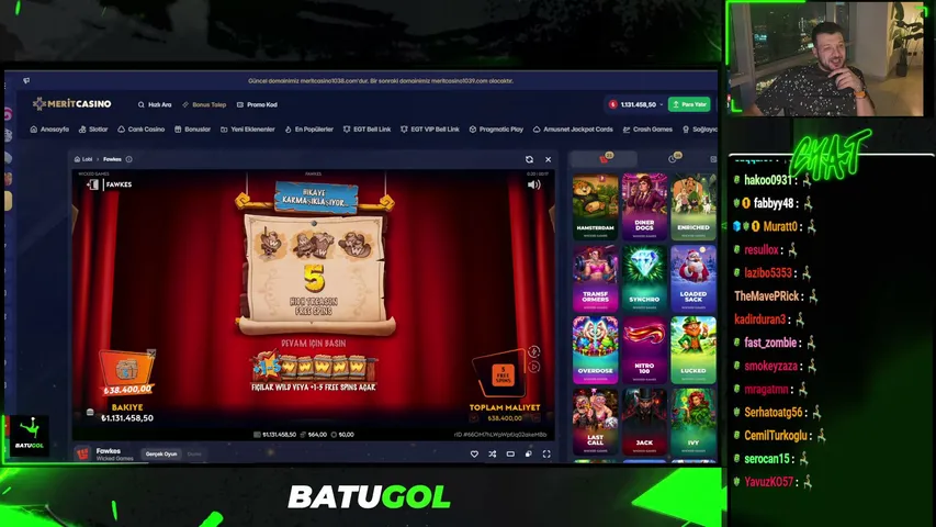 batuhankaradeniz playing Slots & Casino - Live Casino Stream