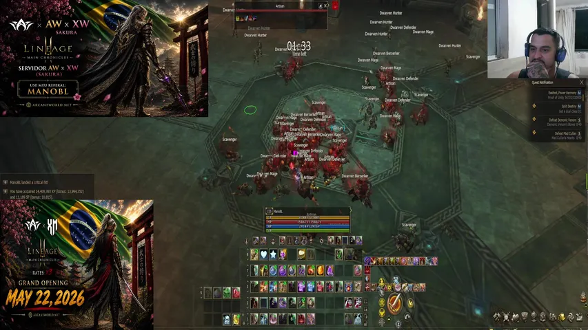 manobl Lineage 2 stream image