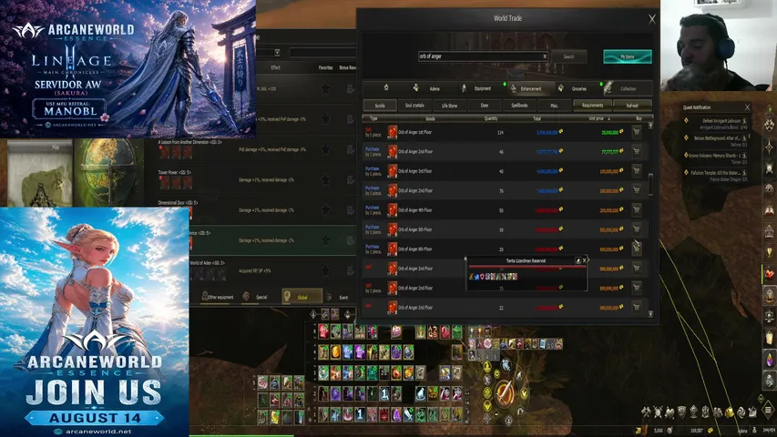manobl Lineage 2 stream image