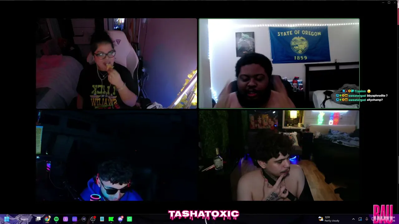 TashaToxic live