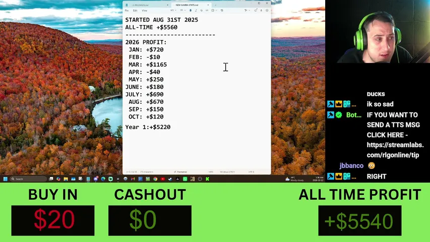 RLGx playing Slots & Casino - Live Casino Stream
