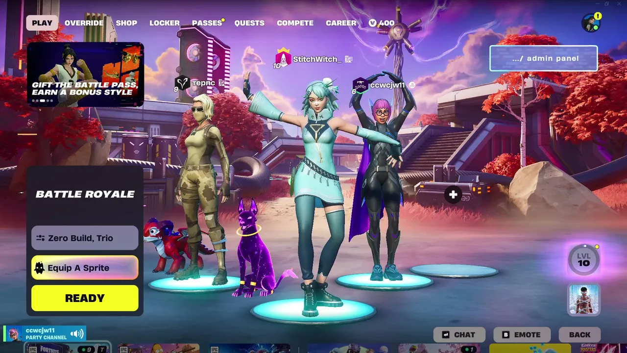 StitchWitch live