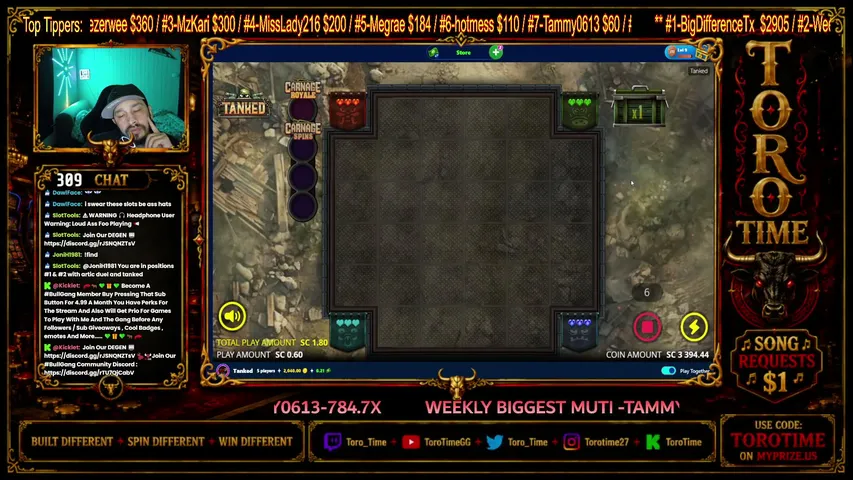 TOROTIME playing Slots & Casino - Live Casino Stream