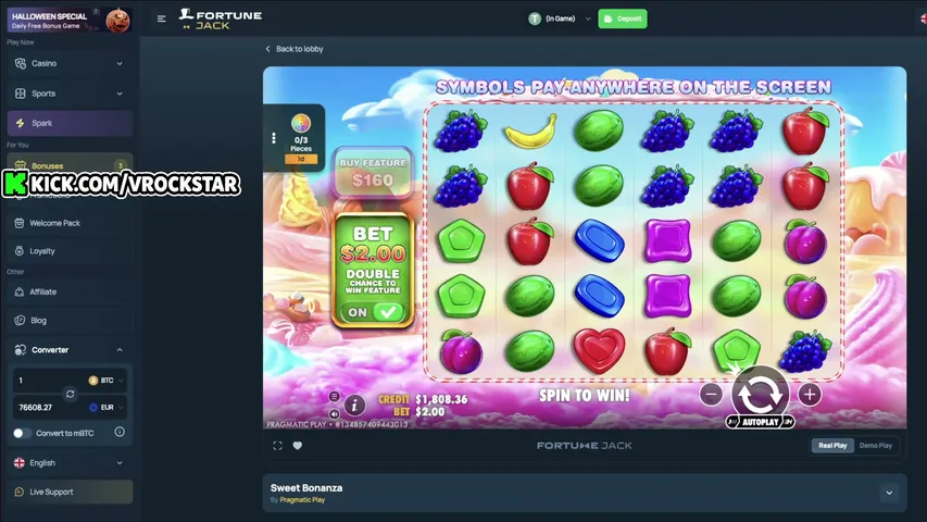 vrockstar playing Slots & Casino - Live Casino Stream