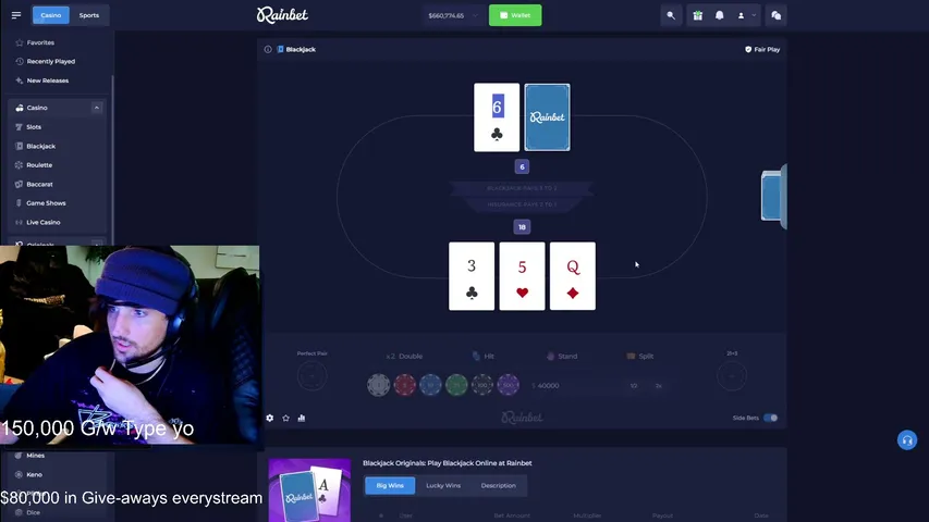 forgetrey playing Slots & Casino - Live Casino Stream