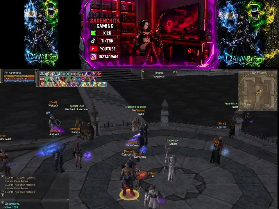 !Urgenteeee!!! Lineage 2, Server Faction...Ayudame!!!