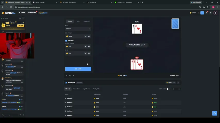 da_monks playing Slots & Casino - Live Casino Stream