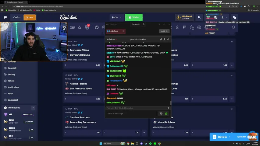 adinross live stream