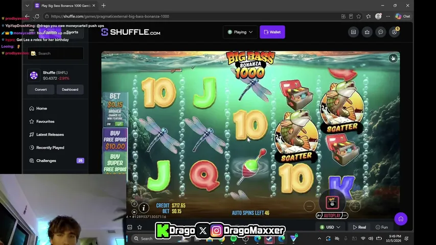 Drago playing Slots & Casino - Live Casino Stream