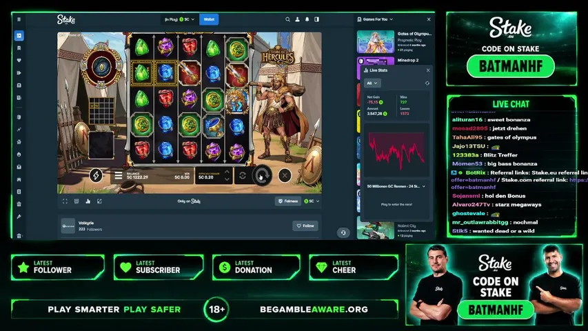 batmanha playing Slots & Casino - Live Casino Stream