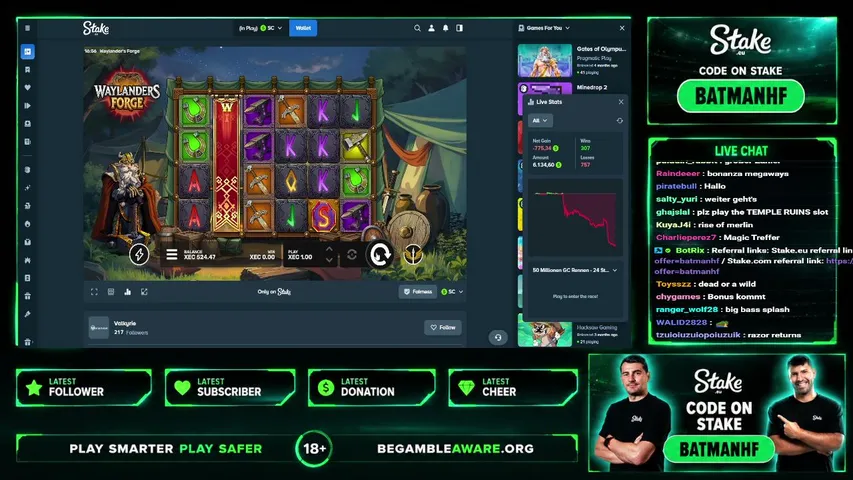 batmanha playing Slots & Casino - Live Casino Stream