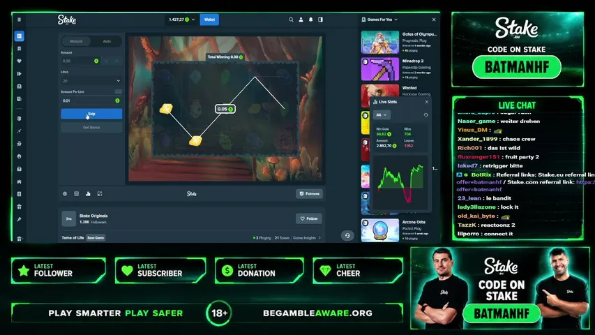 batmanha playing Slots & Casino - Live Casino Stream