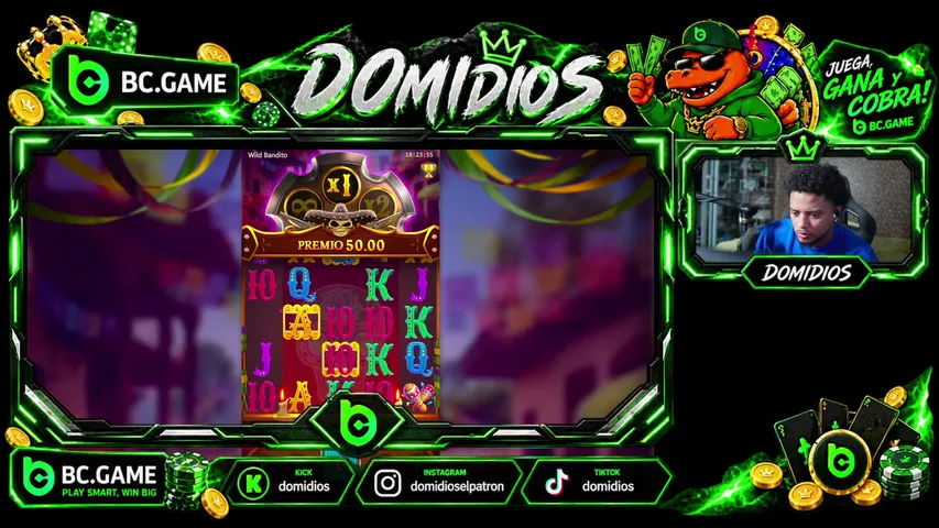 Domidios playing Slots & Casino - Live Casino Stream