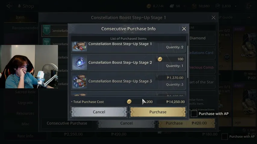 gkbaby playing Architect: Land of Exiles - Live Casino Stream