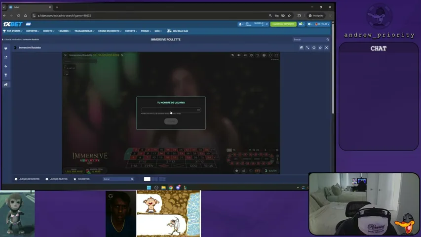 andrew-priority playing Slots & Casino - Live Casino Stream