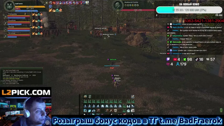 badfraerok Lineage 2 stream image