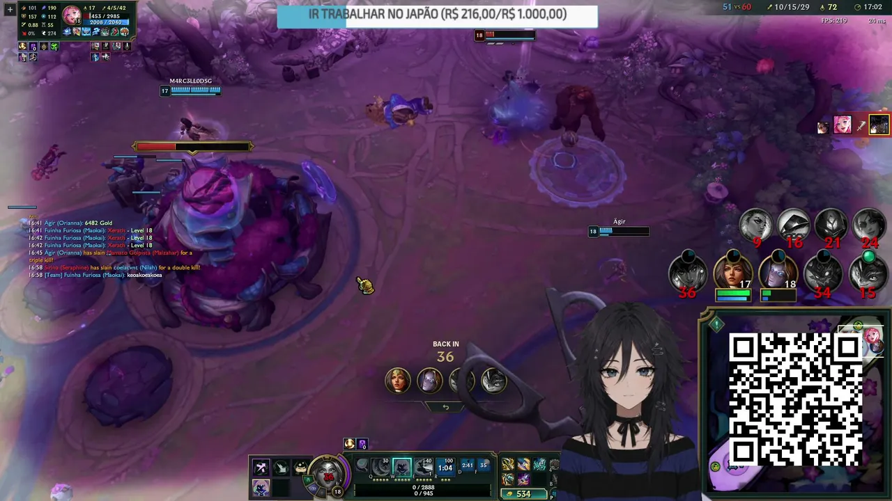 PocketGwen live stream