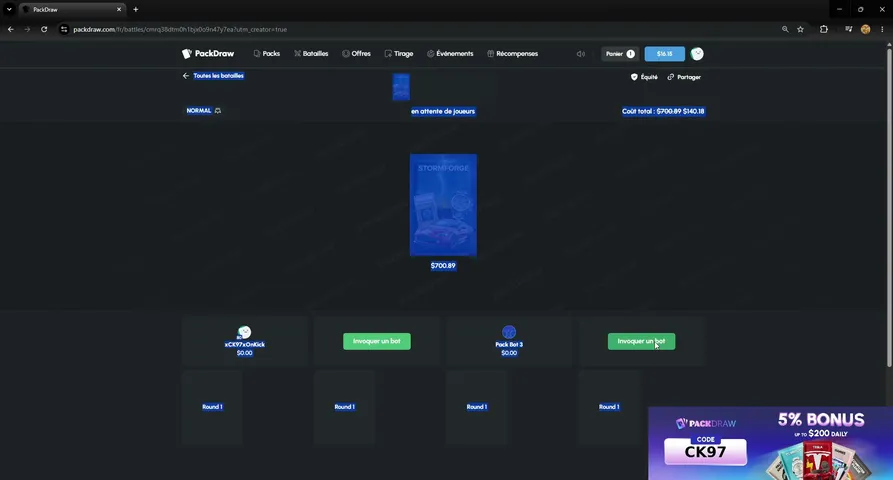 {Xivae} Time to get some GOOOOLD !csbattle !packdraw
