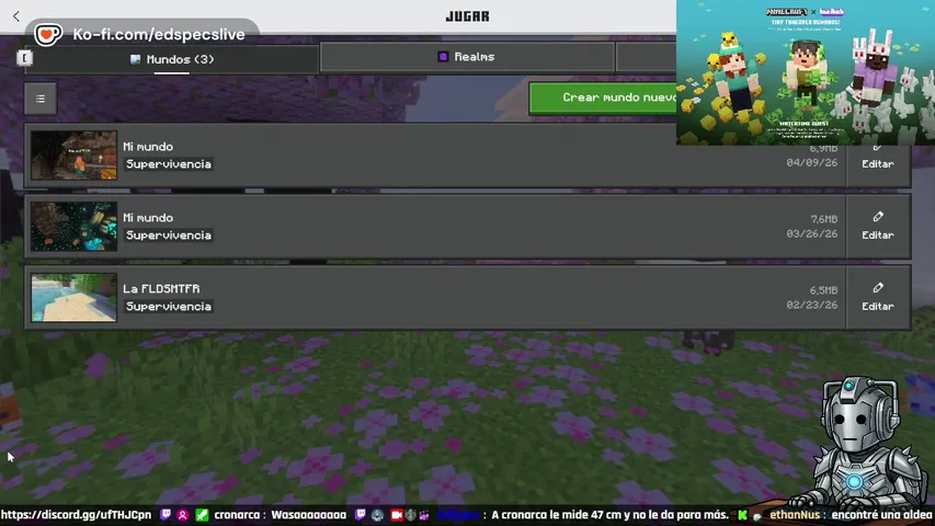 De chill en Minecraft