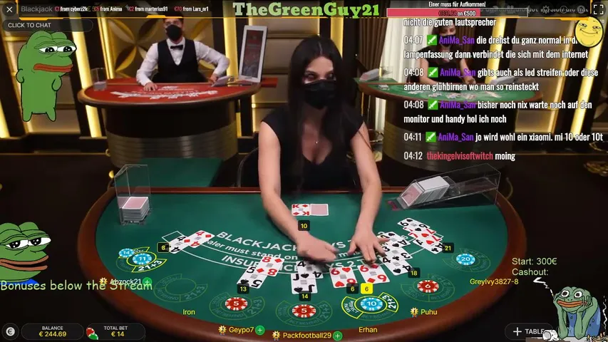 Blackjack !15€ Free 💸 |350% Bonus auf www.kingbonus21.com [VOD] Twitch: Abtekk21 Live