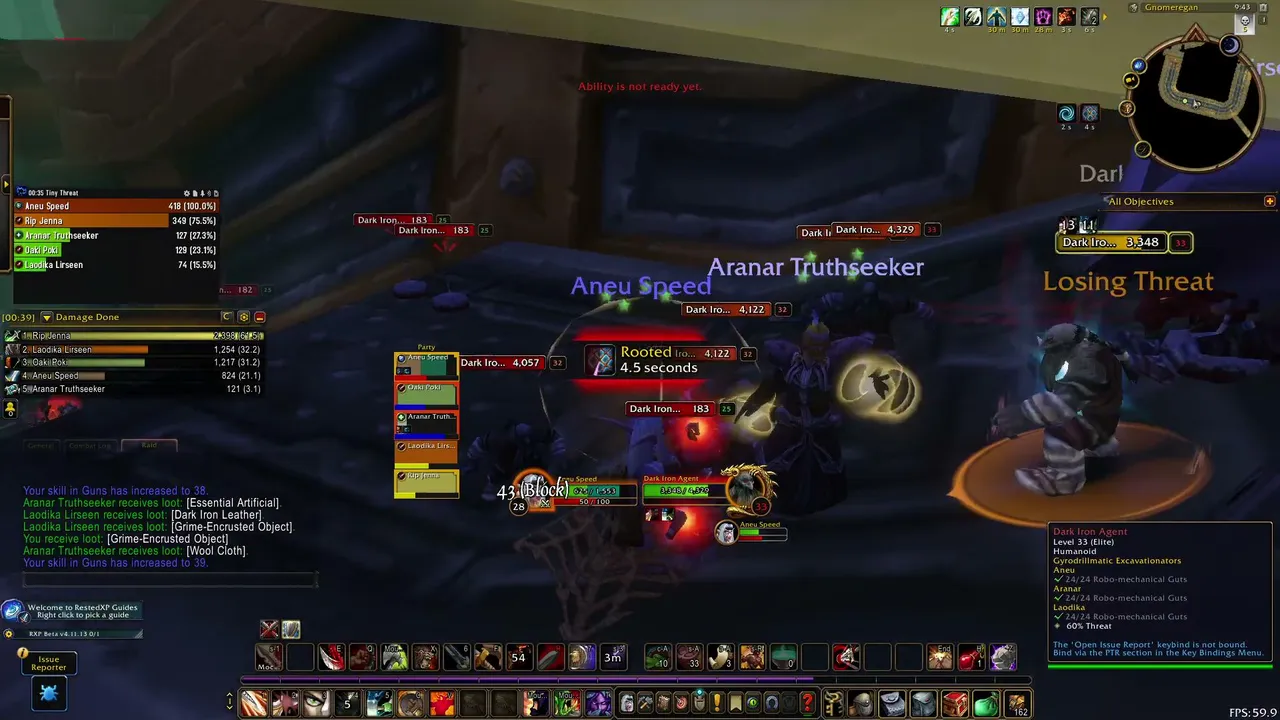 AneuWoW live