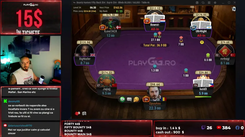 pokerarmy playing Poker - Live Casino Stream