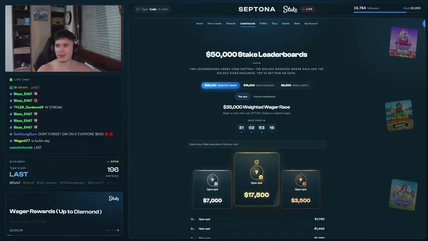 🔵NEW MONTH NEW REWARDS 🔵$50,000 Leaderboards 🔵 $2,500 Weekly Raffles 🔵 3X Weekly Bonuses🔵 10% Weekly Lossback 🔵 !discord !x !website