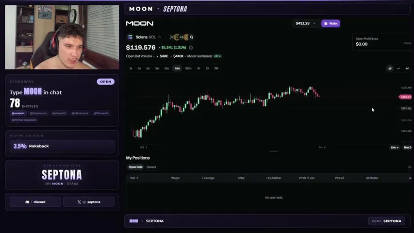 septona playing Slots & Casino - Live Casino Stream