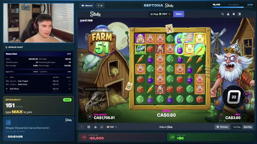 septona playing Slots & Casino - Live Casino Stream