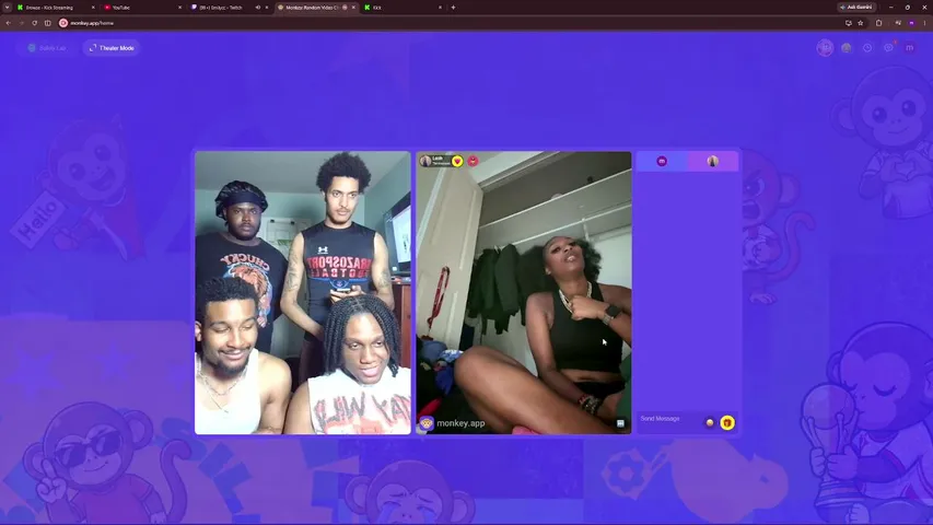 MY FIRST MONKEY STREAM BACK. LETS GOON?