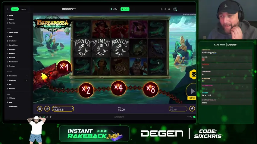 sixchris playing Slots & Casino - Live Casino Stream
