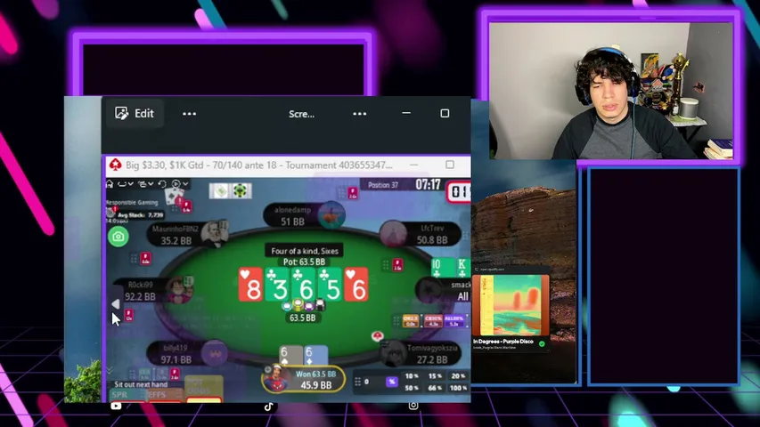 donramonjaja playing Poker - Live Casino Stream