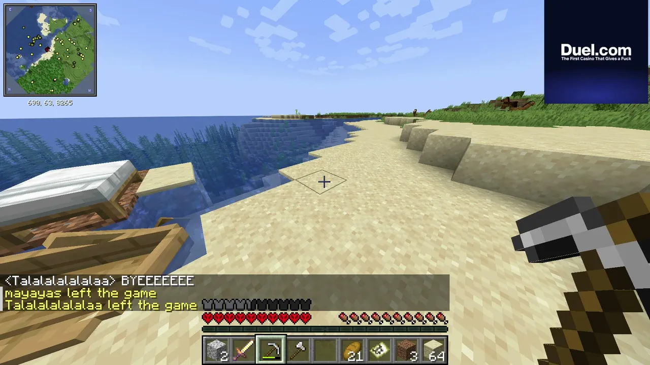 shared hearts minecraft -> rp? sleep? who knows