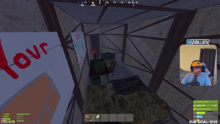 RAIDED/KILLED, BUT WE GO ON - Peanut's Wasteland Day 6? | !socials