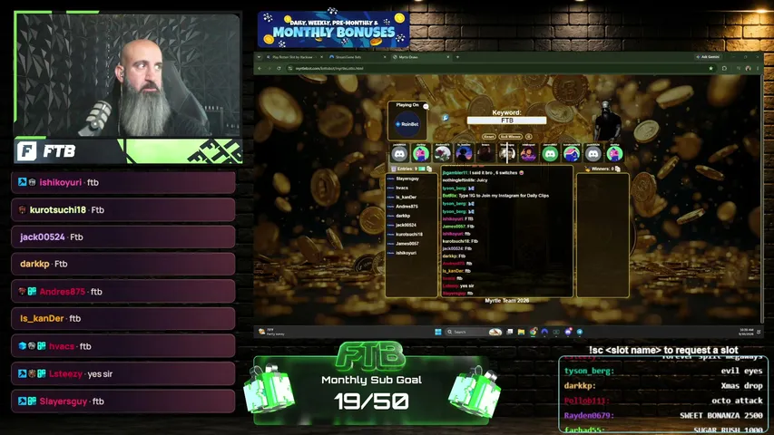 fearthebeardd playing Slots & Casino - Live Casino Stream