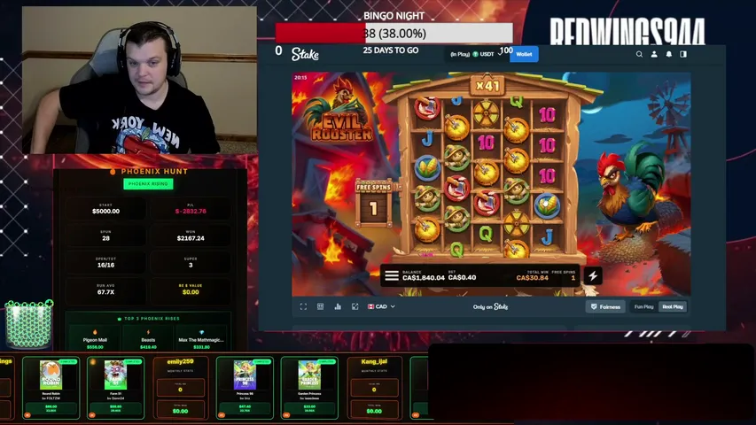 redwings944 playing Slots & Casino - Live Casino Stream