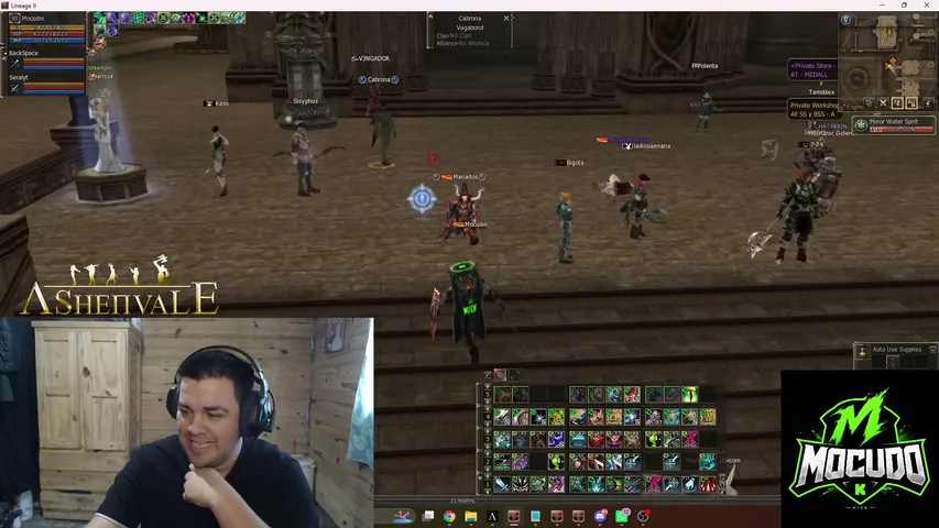 mocudo Lineage 2 stream image