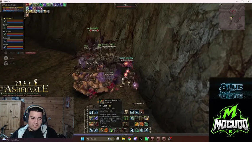 mocudo Lineage 2 stream image