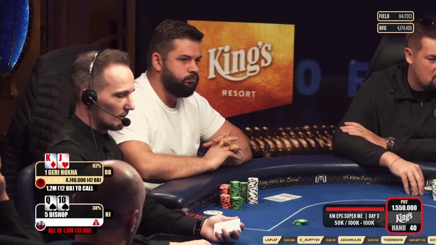 kingsresortde playing Poker - Live Casino Stream
