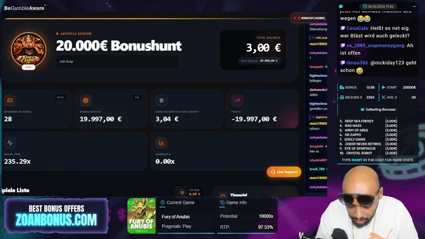 zoanzockt playing Slots & Casino - Live Casino Stream