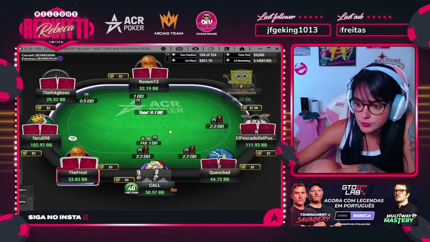 rebuitti playing Poker - Live Casino Stream