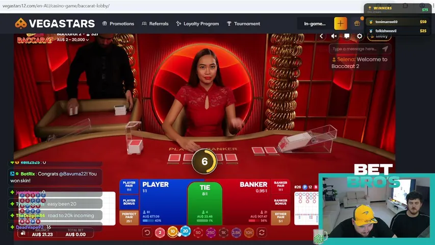 betbros777 playing Slots & Casino - Live Casino Stream