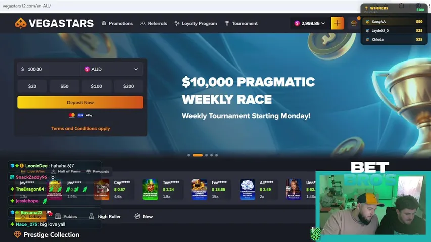 betbros777 playing Slots & Casino - Live Casino Stream