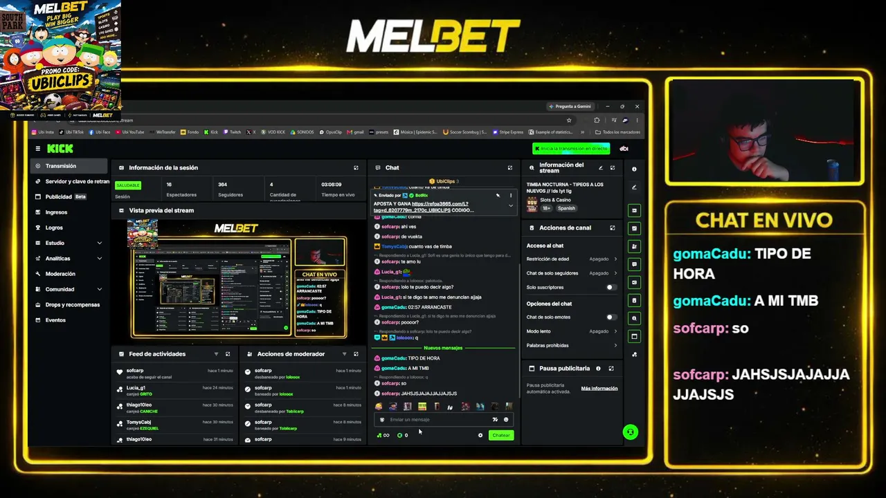 UbiClips live stream